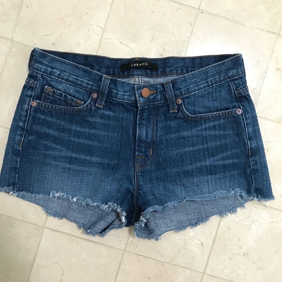 J Brand Libra Cut Off Jean Shorts - 27 - Picture 3 of 5